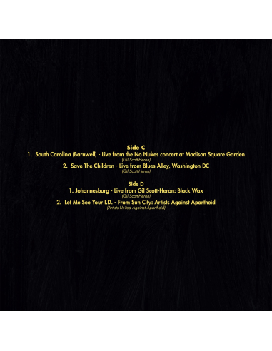 Gil Scott-Heron & Brian Jackson - From South Africa to South Carolina - RSD BF 2024 (Vinyle)