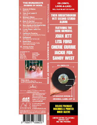 The Runaways - Queens Of Noise (CD)