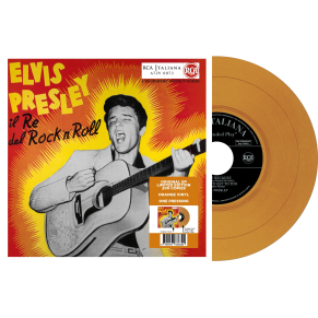 Elvis Presley - Il Re Del Rock'n'Roll - Vinyle Orange (Italie) (Vinyle 7'')