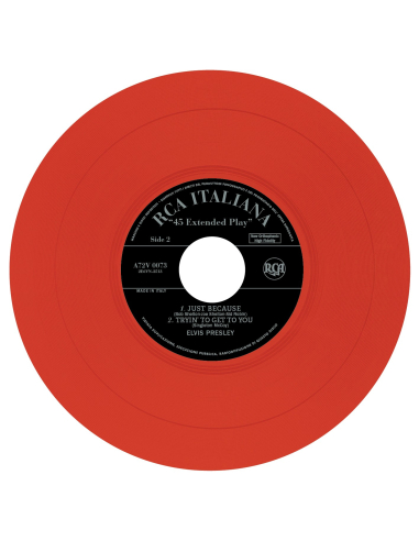 Elvis Presley - Il Re Del Rock'n'Roll - Vinyle Rouge (Italie) (Vinyle 7'')
