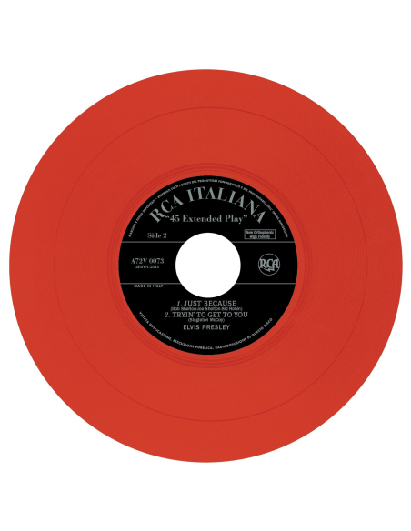 Elvis Presley - Il Re Del Rock'n'Roll - Vinyle Rouge (Italie) (Vinyle 7'')