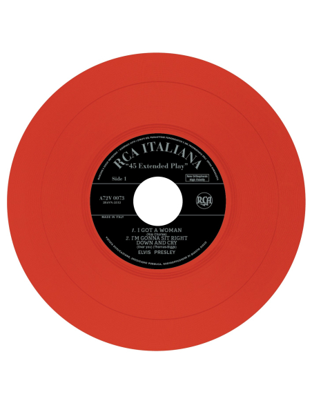 Elvis Presley - Il Re Del Rock'n'Roll - Vinyle Rouge (Italie) (Vinyle 7'')