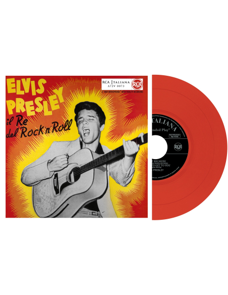 Elvis Presley - Il Re Del Rock'n'Roll - Vinyle Rouge (Italie) (Vinyle 7'')