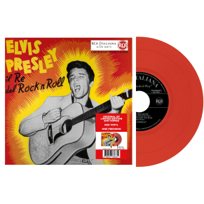 Elvis Presley - Il Re Del Rock'n'Roll - Vinyle Rouge (Italie) (Vinyle 7'')