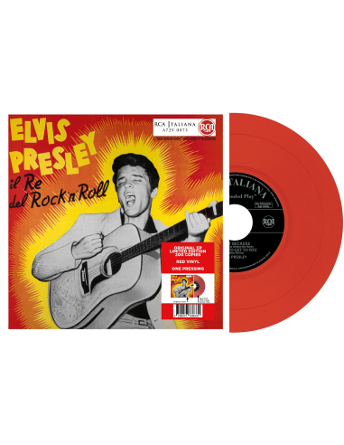 Elvis Presley - Il Re Del Rock'n'Roll - Vinyle Rouge (Italie) (Vinyle 7'')