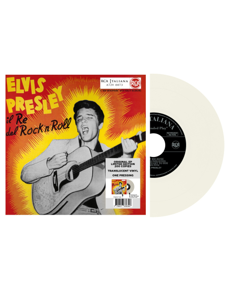 Elvis Presley - Il Re Del Rock'n'Roll - Vinyle Translucide (Italie) (Vinyle 7'')