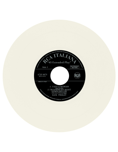 Elvis Presley - Il Re Del Rock'n'Roll - Vinyle Translucide (Italie) (Vinyle 7'')