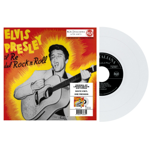 Elvis Presley - Il Re Del Rock'n'Roll - Vinyle Blanc (Italie) (Vinyle 7'')