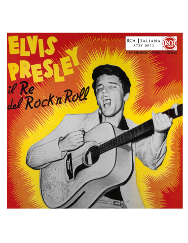 Elvis Presley - Il Re Del Rock'n'Roll - Vinyle Blanc (Italie) (Vinyle 7'')