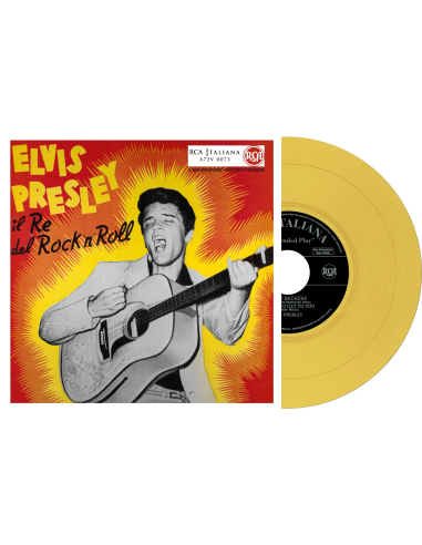 Elvis Presley - Il Re Del Rock'n'Roll - Vinyle Jaune (Italie) (Vinyle 7'')