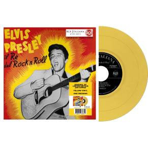 Elvis Presley - Il Re Del Rock'n'Roll - Vinyle Jaune (Italie) (Vinyle 7'')