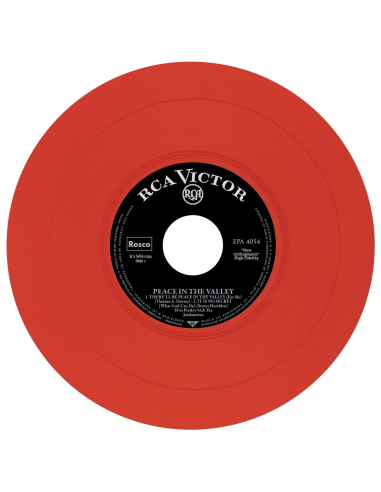 Elvis Presley - Peace In The Valley - Vinyle Rouge (USA) (Vinyle 7'')