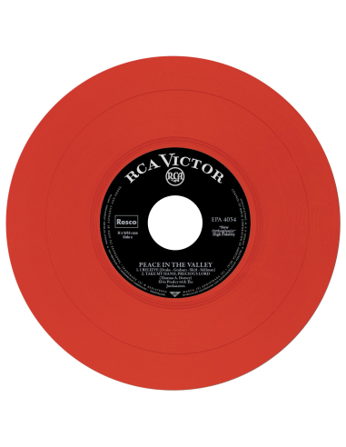 Elvis Presley - Peace In The Valley - Vinyle Rouge (USA) (Vinyle 7'')