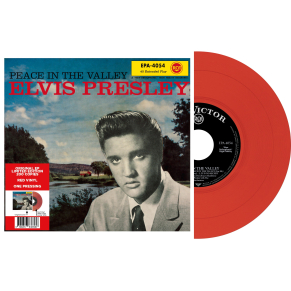 Elvis Presley - Peace In The Valley - Vinyle Rouge (USA) (Vinyle 7'')