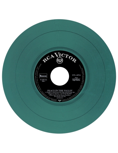 Elvis Presley - Peace In The Valley - Vinyle Vert (USA) (Vinyle 7'')