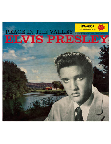 Elvis Presley - Peace In The Valley - Vinyle Blanc (USA) (Vinyle 7'')