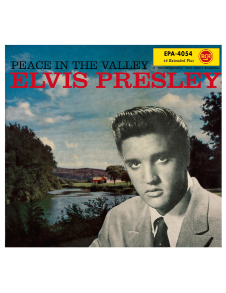 Elvis Presley - Peace In The Valley - Vinyle Blanc (USA) (Vinyle 7'')