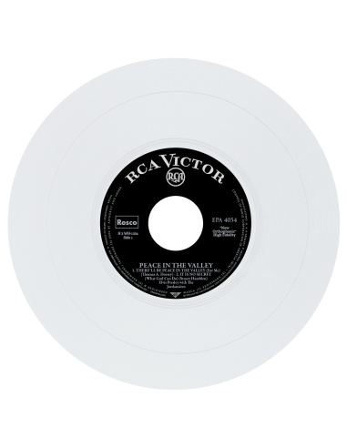 Elvis Presley - Peace In The Valley - Vinyle Blanc (USA) (Vinyle 7'')