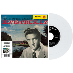 Elvis Presley - Peace In The Valley - Vinyle Blanc (USA) (Vinyle 7'')