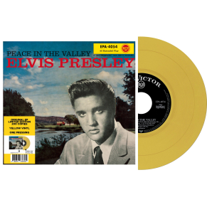 Elvis Presley - Peace In The Valley - Vinyle Jaune (USA) (Vinyle 7'')