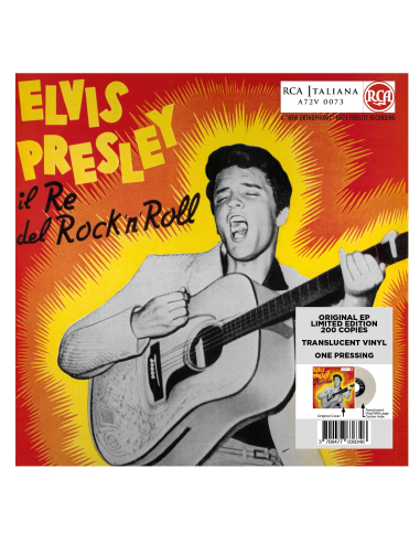Elvis Presley - Il Re Del Rock'n'Roll - Vinyle Translucide (Italie) (Vinyle 7'')