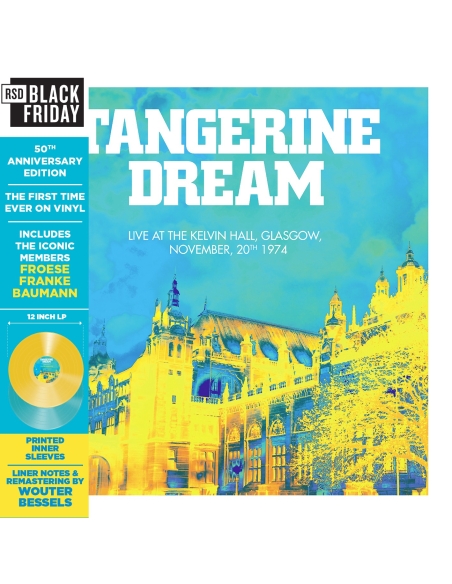 Tangerine Dream - Live At Kelvin Hall, Glasgow - RSD BF 2024 (Vinyle)
