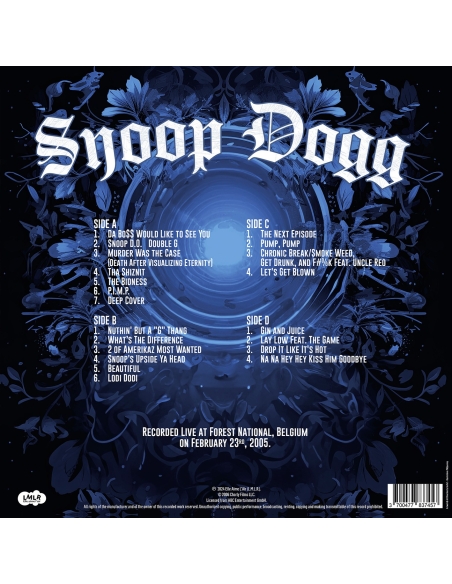 Snoop Dogg - Live At Forest National, 2005 - RSD BF 2024 (Vinyle)
