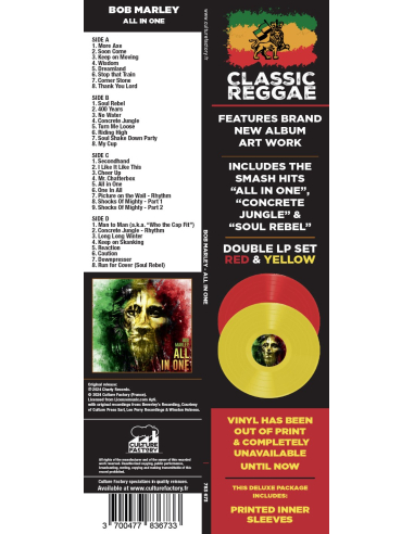 Bob Marley - All In One (Vinyle)