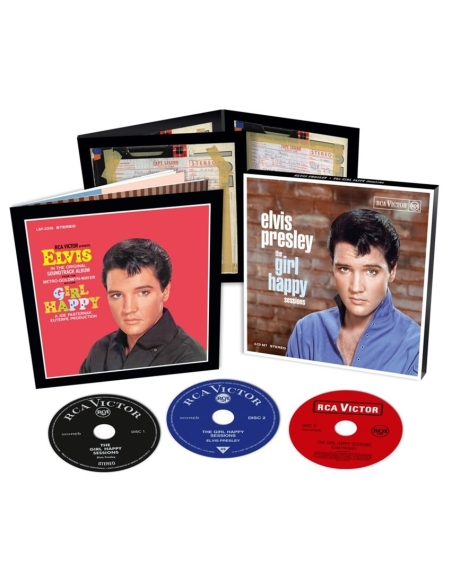 Elvis Presley - The Girl Happy Sessions (3-CD) - FTD (CD)