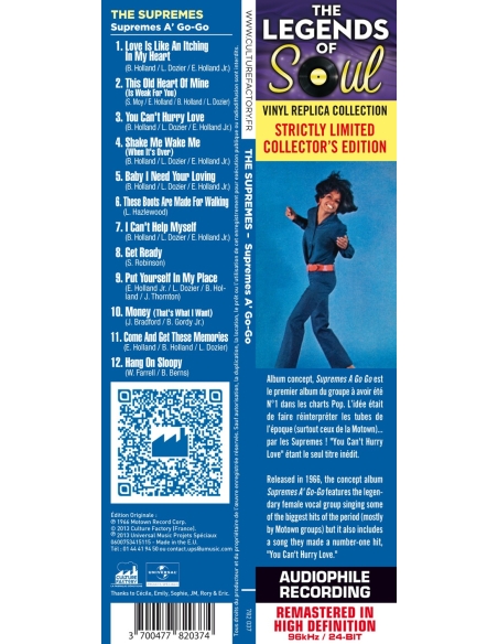 The Supremes - A’ Go-Go (CD)