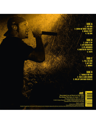Limp Bizkit - Live at Rock Im Park 2001 - BLACK Edition (Vinyle)