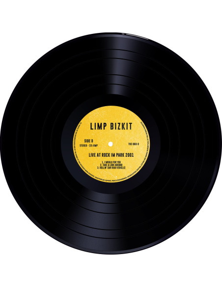 Limp Bizkit - Live at Rock Im Park 2001 - BLACK Edition (Vinyle)