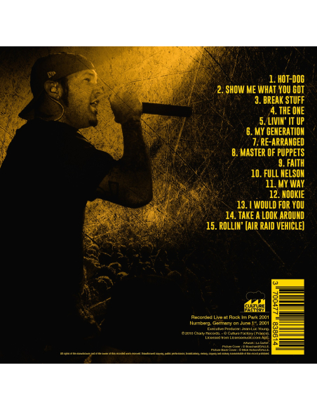 Limp Bizkit - Live at Rock Im Park 2001 - BLACK Edition (CD)