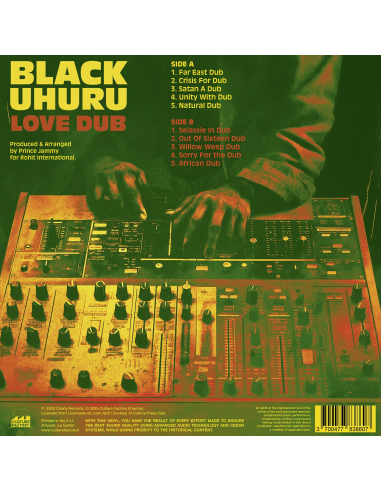 Black Uhuru - Love Dub (Vinyle)