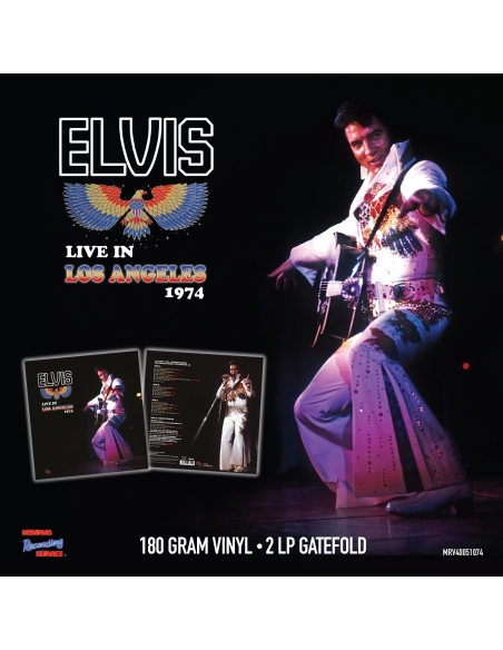 Elvis Presley - On Tour 1974: California - MRS (2 LP NOIR)