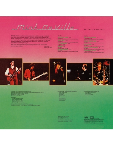 Mink DeVille - Return to Magenta (CD)