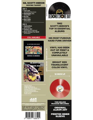 Gil Scott-Heron - Moving Target - RSD 2025 (Vinyle)