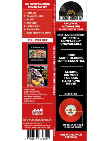 Gil Scott-Heron - Moving Target - RSD 2025 (CD)