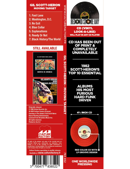 Gil Scott-Heron - Moving Target - RSD 2025 (CD)