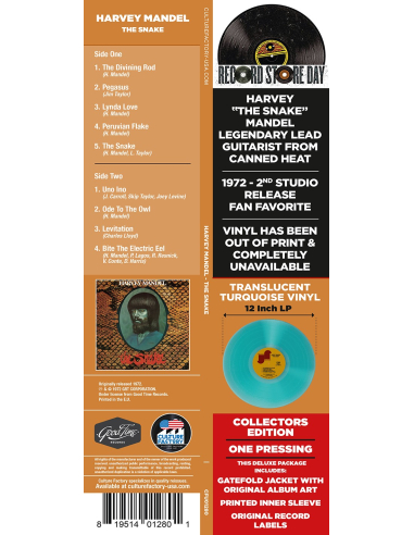 Harvey Mandel - The Snake - RSD 2025 (Vinyle)