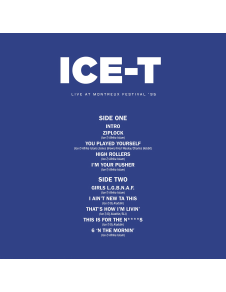 Ice-T - Live at Montreux - RSD 2025 (Vinyle)