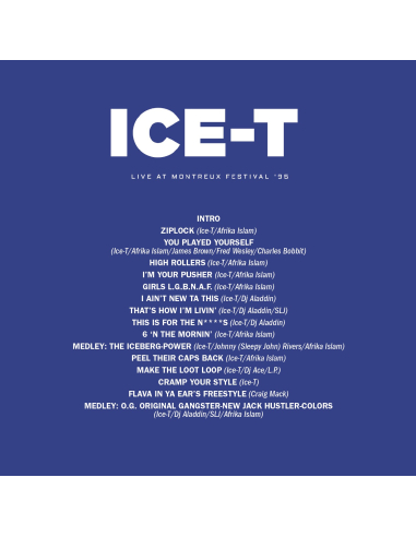 Ice-T - Live at Montreux - RSD 2025 (CD)