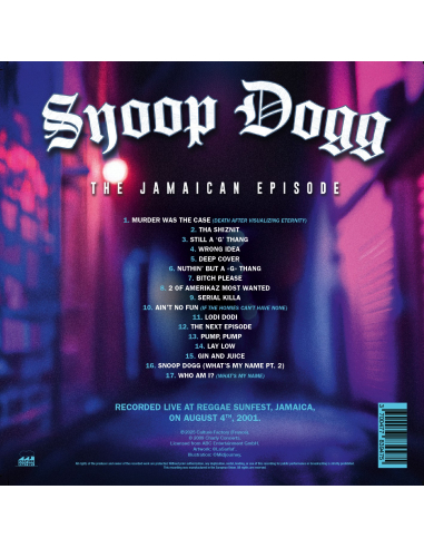 Snoop Dogg - The Jamaican Episode - RSD 2025 (CD)