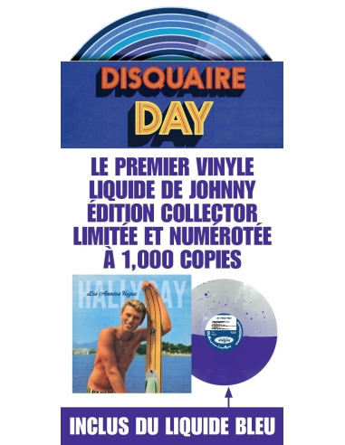 Johnny Hallyday - Les Années Vague - RSD 2025 - Liquid-Filled (Vinyle)