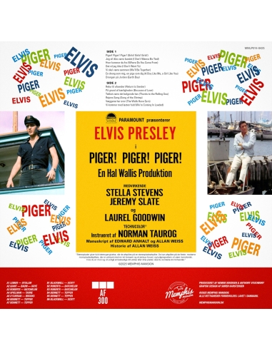 Elvis Presley - Piger! Piger! Piger! - Memphis Mansion (180g duo colored Vinyl)
