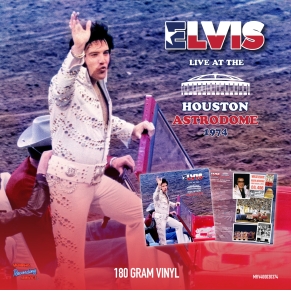 Elvis Presley - Live At The Houston Astrodome 1974 - MRS - LP NOIR (Vinyle)