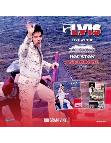 Elvis Presley - Live At The Houston Astrodome 1974 - MRS - LP NOIR (Vinyle)