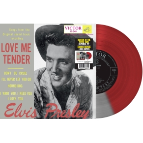 Elvis Presley - Love Me Tender - Vinyle Japonais Bicolore (Vinyle 10'')