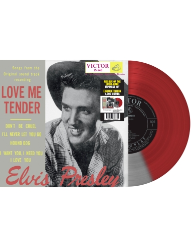 Elvis Presley - Love Me Tender - Vinyle Japonais Bicolore (Vinyle 10'')