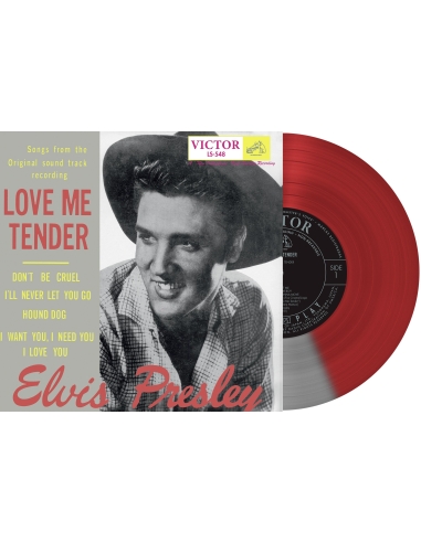 Elvis Presley - Love Me Tender - Vinyle Japonais Bicolore (Vinyle 10'')
